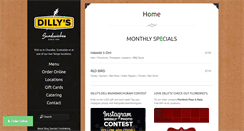 Desktop Screenshot of dillysdeli.com